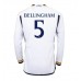 Real Madrid Jude Bellingham #5 Domácí Dres 2023-24 Dlouhým Rukávem